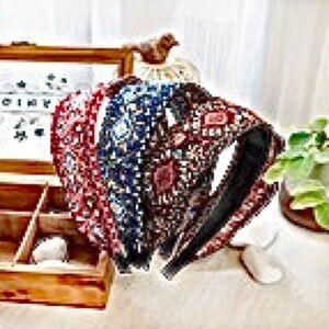 Bohemian Patterned Headbands - Set of 3. NWT.